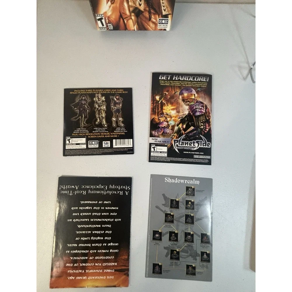 Lords of EverQuest (PC 2003) Small Box PC GAME Great Condition. Complete/Poster